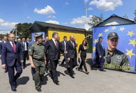 Petr Poroshenko and Pavel Filip