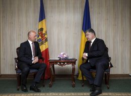 Petr Poroshenko and Pavel Filip