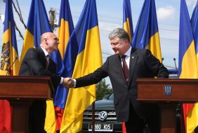 Petr Poroshenko and Pavel Filip