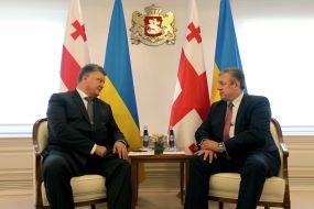 Petr Poroshenko and Georgy Kvirikashvili