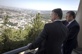 Petr Poroshenko and Georgy Kvirikashvili