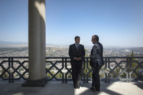 Petr Poroshenko and Georgy Kvirikashvili