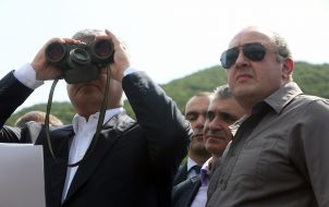 Petr Poroshenko and Georgi Margvelashvili