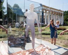 Opening of the art object "Transformation"