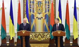 Petr Poroshenko and Alexandr Lukashenko