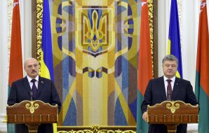 Petr Poroshenko and Alexandr Lukashenko