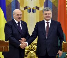 Petr Poroshenko and Alexandr Lukashenko