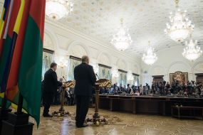 Petr Poroshenko and Alexandr Lukashenko