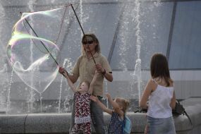 Huge Soap Bubbles