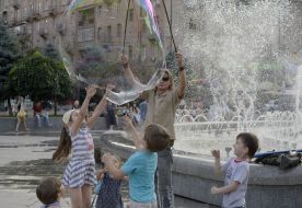Huge Soap Bubbles