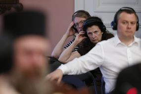 Meeting with the delegation of the Athonite Monastery Kutlumus