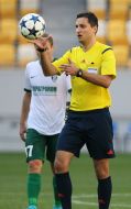 Referee Mykola Balakin