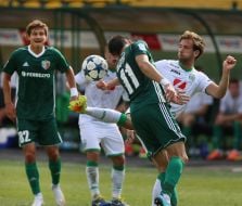 Игровой момент матча 