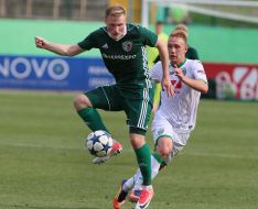 Игровой момент матча