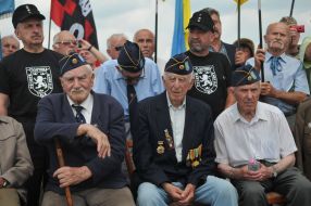 Veterans of the SS Division "Galicia"
