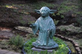 Sculpture of Master Yoda