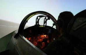 Aircraft simulator KTU-21M