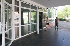 The building of the Kiev city perinatal center in Obolonsky district