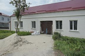 Unfinished school in Berezan