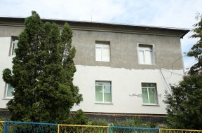 Unfinished school in Berezan