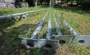 Repair works in the Victory Park in Brovary