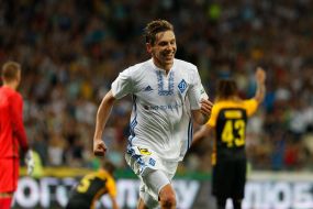 The game moment of the match