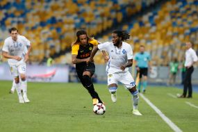 The game moment of the match