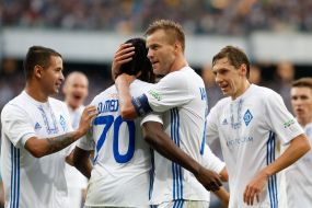 The game moment of the match