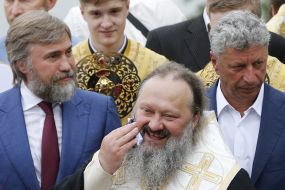 Archbishop Paul, Vadim Novinsky and Yuri Boyko