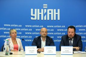 Yevgeniya Satska, Oleg Bondar, Yuri Miroshnikov