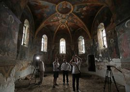 Frescoes in the Church of the Savior on Berestov