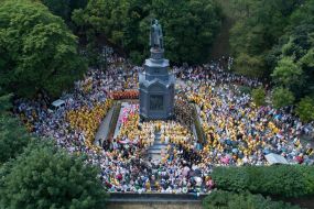 Moleben on the Vladimirsky hill
