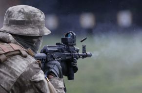 Demonstrative performances of servicemen