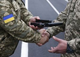 Awarding of the award weapon