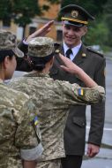 Випуск офіцерів в Житомирському військовому інституті
