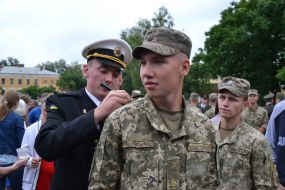 Випуск офіцерів в Житомирському військовому інституті