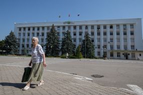 Central square in Bendery