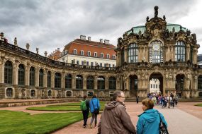 The Zwinger palace in Dresden (Germany)