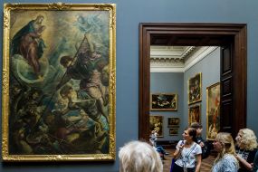 Dresden Picture Gallery (Gallery of old masters) in Dresden (Germany)