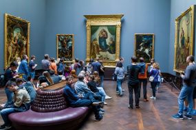 Dresden Picture Gallery (Gallery of old masters) in Dresden (Germany)