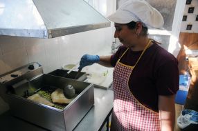 Приготовление чебуреков