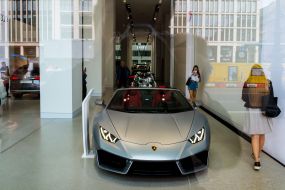 Salon of elite cars