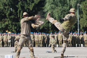 Показательные занятия по боевой подготовке