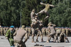Показательные занятия по боевой подготовке