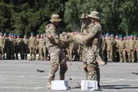 Показательные занятия по боевой подготовке