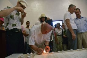 Открытие мемориального комплекса