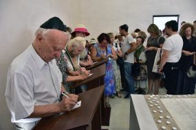 Открытие мемориального комплекса