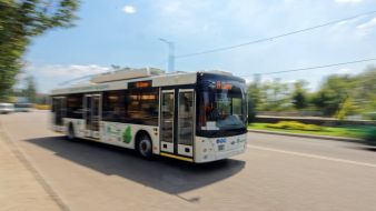 Test of a trolley with an autonomous reserve of the run