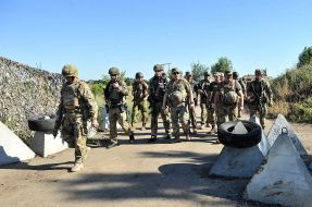 Oleksandr Turchynov in the area of ATO