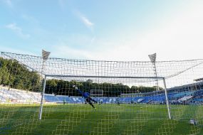 Open training of players of FC Dynamo (Kyiv)